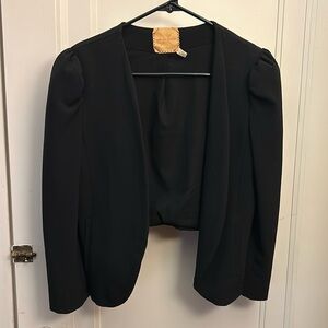 Pins&Needles black cropped blazer size small